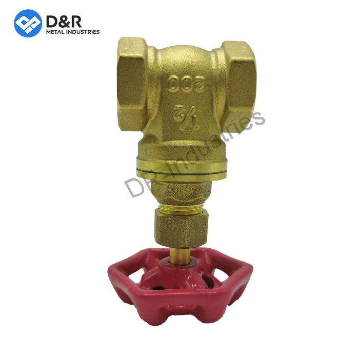 D&R Made in China Brass Gate Valve for Water