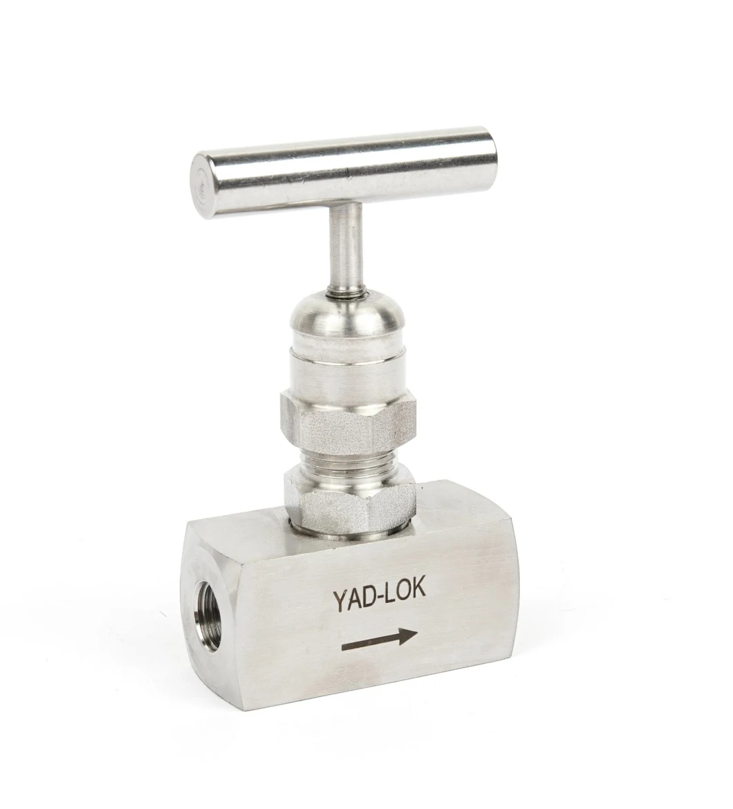 High Temperature Thread Stainless Steel SS304 SS316 Forged Female Needle Valve