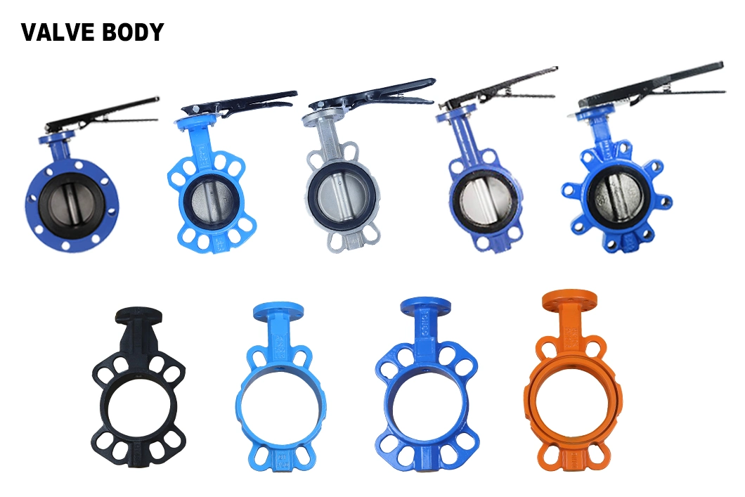 High Performance 5 Inch Wafer Type Stainless Steel Double Triple Offset Pneumatic Actuator Butterfly Valve