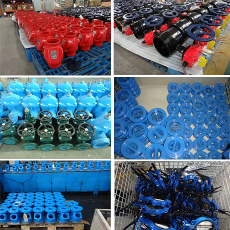 Wafer/Lug/Swing/Grooved End Flanged Type Cast Iron/Stainless Steel Butterfly/Check/Ball Valve for Water Fire Fighting
