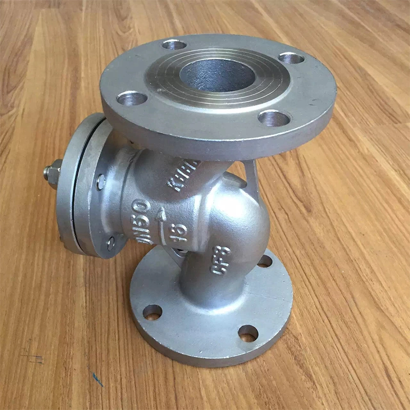 Stainless Steel/Ss/CF8/CF8m/Carbon Steel Floating Type Solid Ball Locking Device Fire Safe 2PC Flange Ball Valve