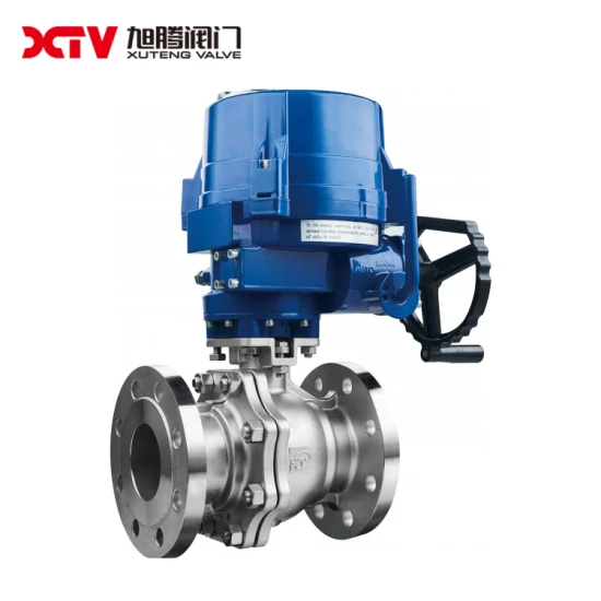 Xtv-Flanged Stainless Steel 2PC Floating Ball Valve SS304