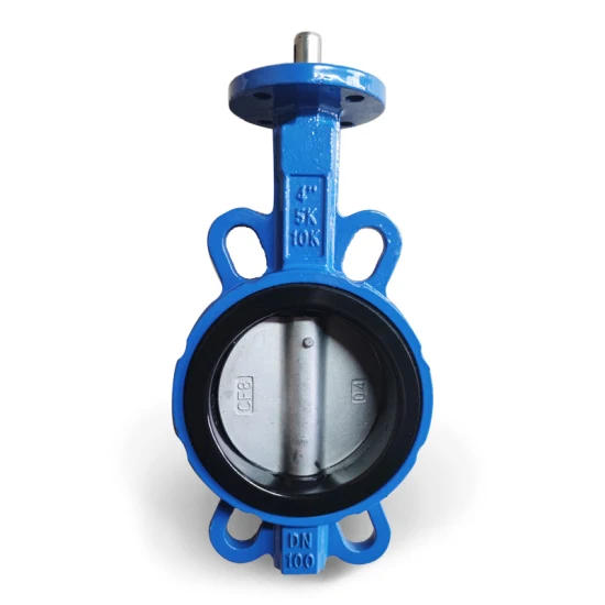DIN BS JIS Flange Di Ci Wcb Body Double Flange Hard Soft Seal Double Triple Offset Eccentric Butterfly Valve
