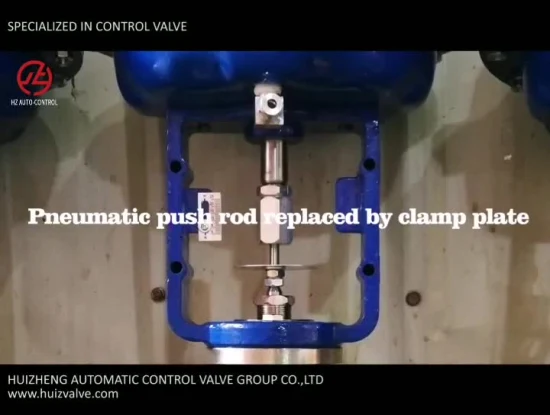 Cage Guide Multi Stage Pressure Drop Forged Pneumatic Control Valve/CE Certification Regulated Valve/Top Guide Control Valve/Handwheel Control Valve