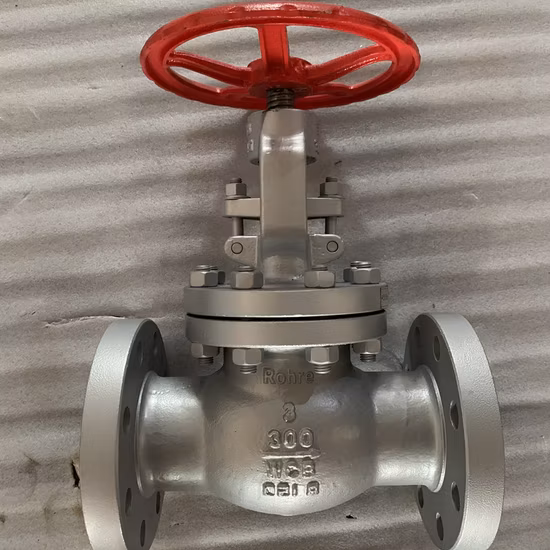 API Standard ASME B16.34 Globe Valve Manufacturers Wcb 150lb300lb