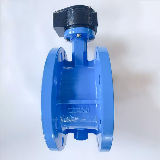 API 4 Inch Triple Offset Wafer Flanged Butterfly Valve